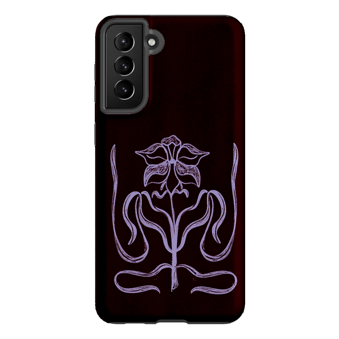 Growth Burgundy Printed Phone Cases by The Dairy - The Dairy