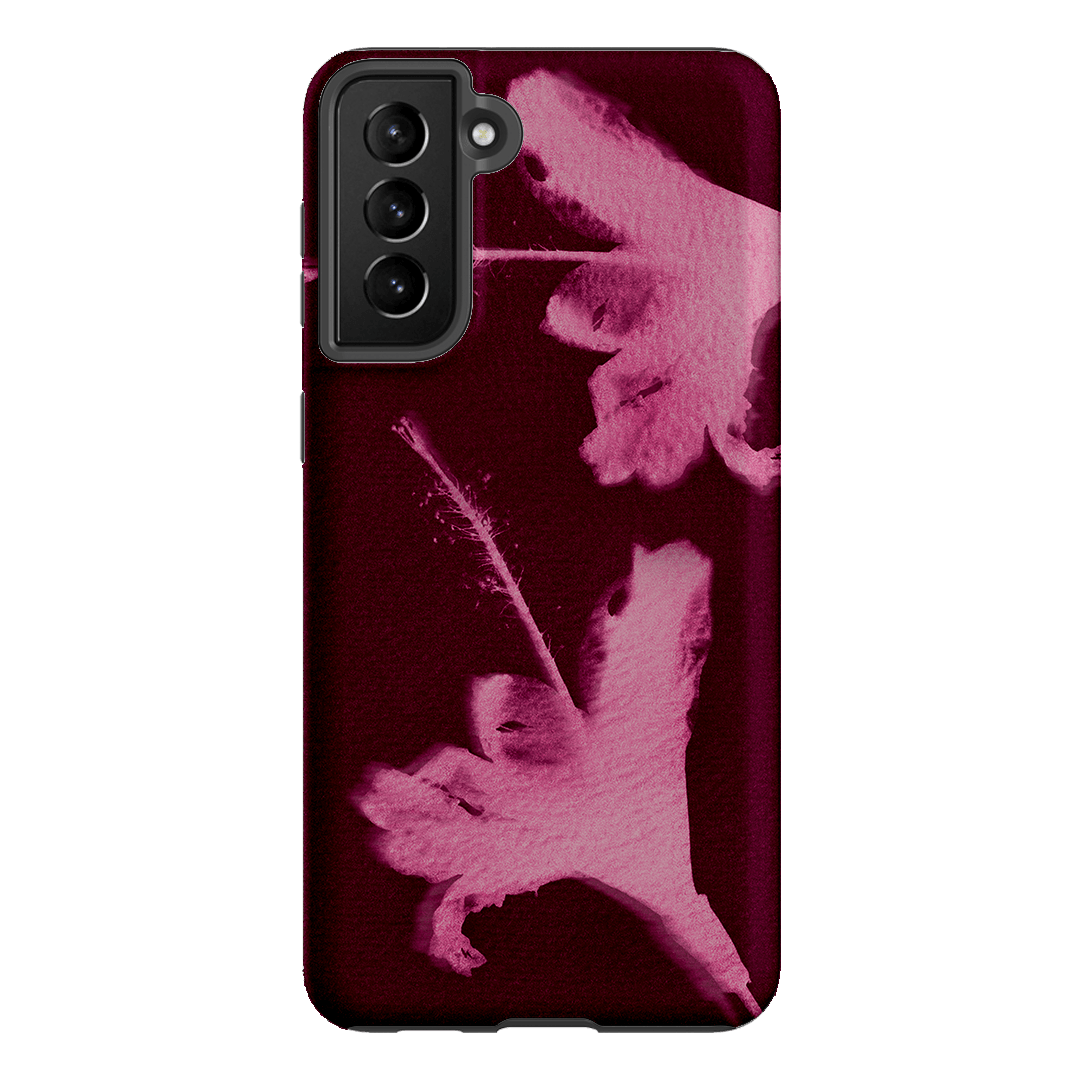 Hibiscus Glow Printed Phone Cases Samsung Galaxy S21 Plus / Armoured by Sally Hungerford - The Dairy