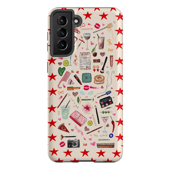 Just A Girl Printed Phone Cases Samsung Galaxy S21 Plus / Armoured by BG. Studio - The Dairy