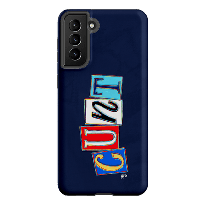 Lil Cnts Blue Printed Phone Cases Samsung Galaxy S21 Plus / Armoured by Margarbs Art - The Dairy