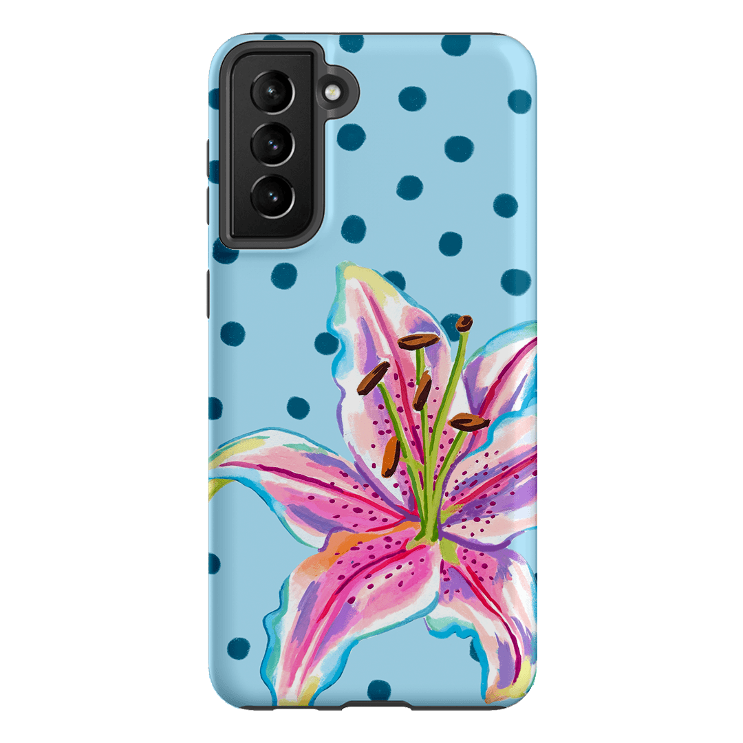 Lily Confetti Printed Phone Cases Samsung Galaxy S21 Plus / Armoured by Femke Studio - The Dairy