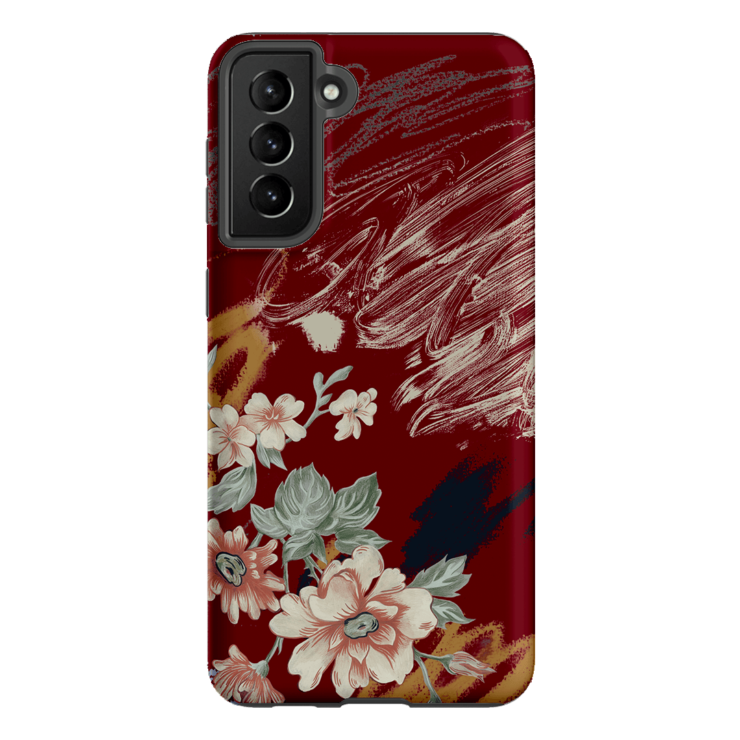 Love Floral Printed Phone Cases Samsung Galaxy S21 Plus / Armoured by Desmond & Dempsey - The Dairy