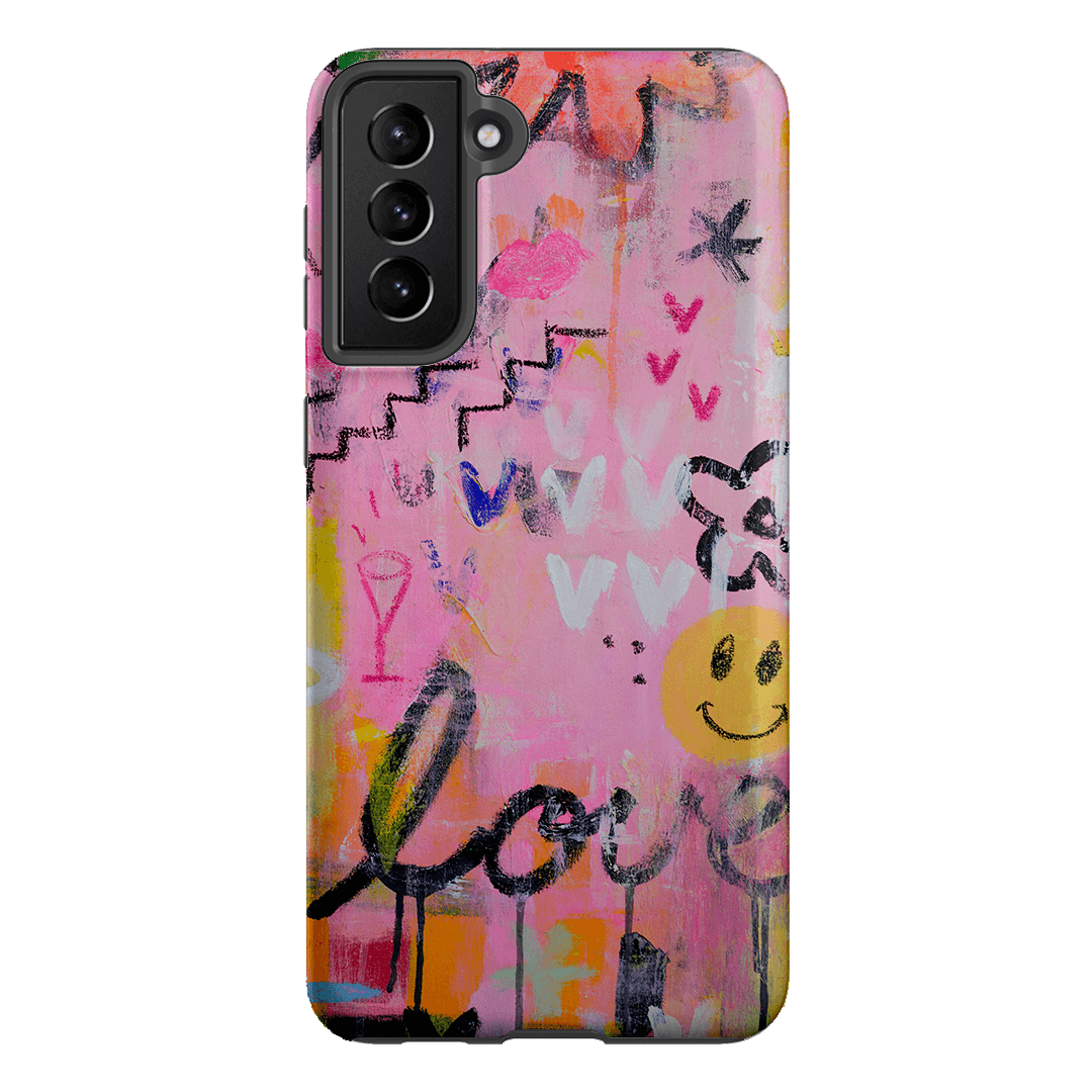 Love Smiles Printed Phone Cases Samsung Galaxy S21 Plus / Armoured by Jackie Green - The Dairy