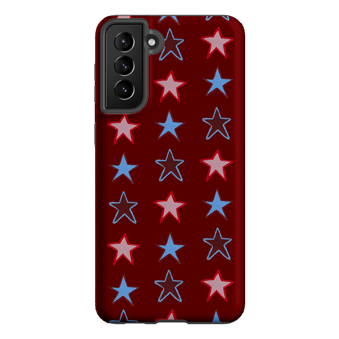 Lucky Stars Rouge Printed Phone Cases Samsung Galaxy S21 Plus / Armoured by BG. Studio - The Dairy