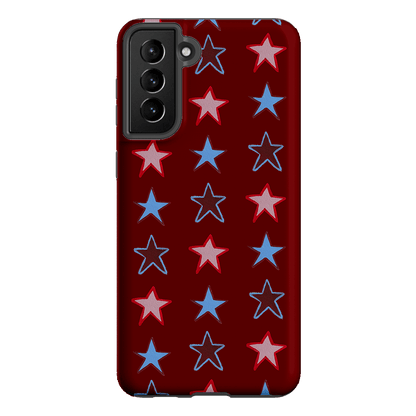 Lucky Stars Rouge Printed Phone Cases Samsung Galaxy S21 Plus / Armoured by BG. Studio - The Dairy