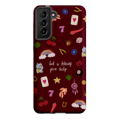 Lucky Printed Phone Cases Samsung Galaxy S21 Plus / Armoured by Amy Gibbs - The Dairy