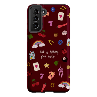 Lucky Printed Phone Cases Samsung Galaxy S21 Plus / Armoured by Amy Gibbs - The Dairy