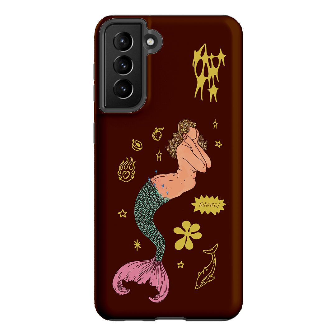 Mimi Chocolate Printed Phone Cases Samsung Galaxy S21 Plus / Armoured by Easty Beasty - The Dairy