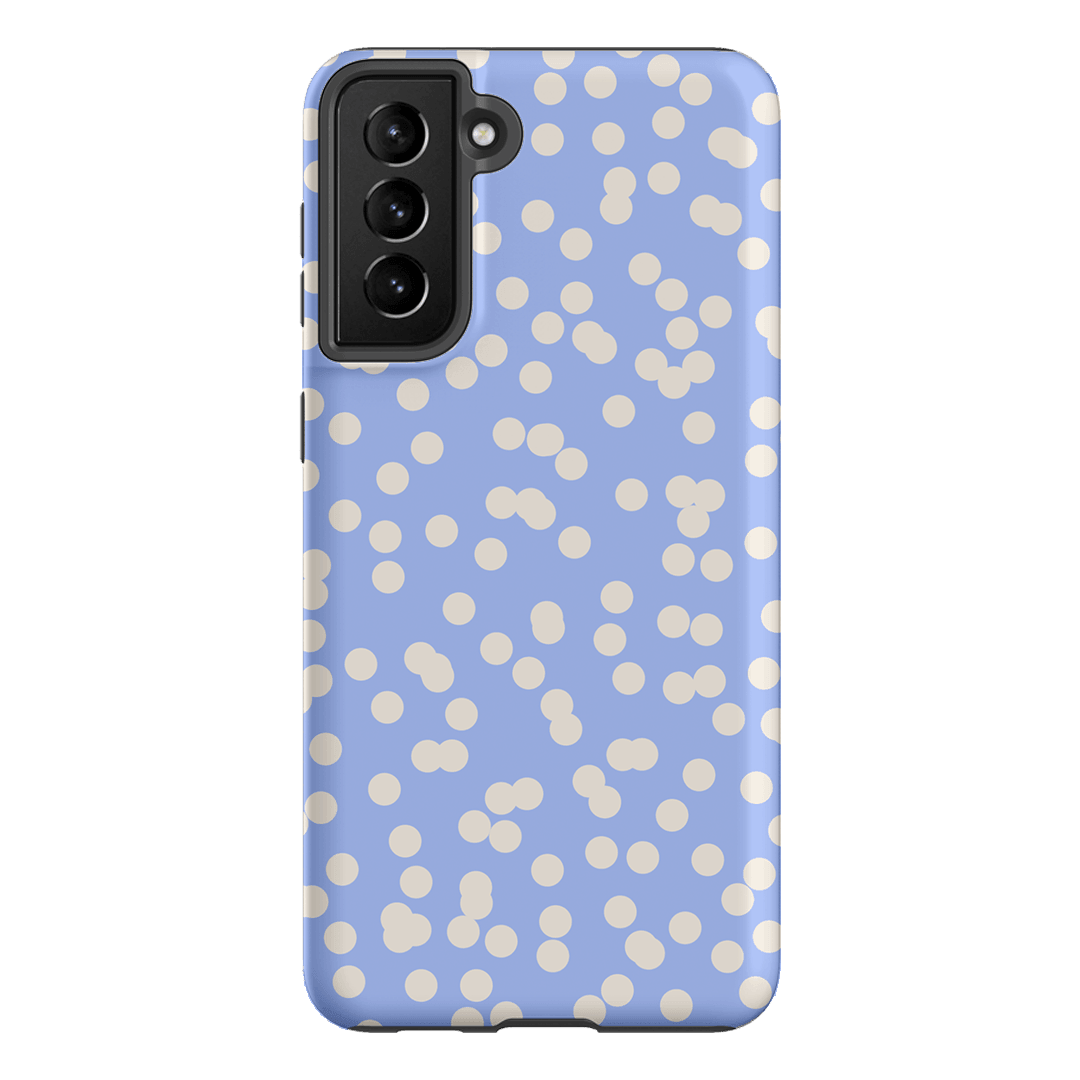 Mini Confetti Periwinkle Salt Printed Phone Cases Samsung Galaxy S21 Plus / Armoured by Veronica Tucker - The Dairy