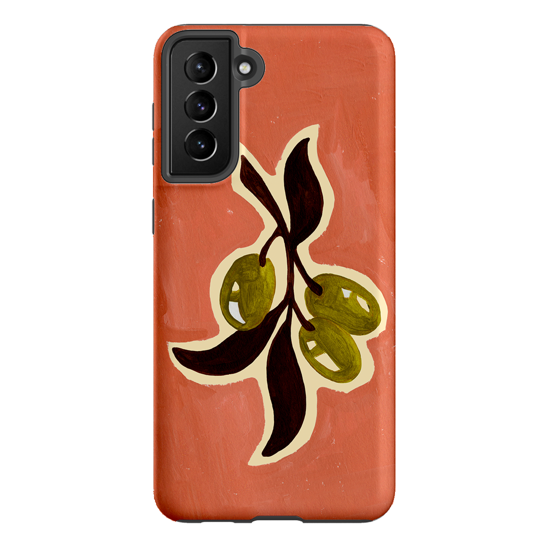 Olives Printed Phone Cases Samsung Galaxy S21 Plus / Armoured by Studio Bon - The Dairy