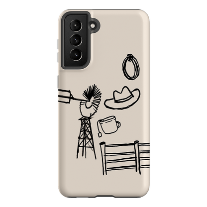 Outstation Printed Phone Cases Samsung Galaxy S21 Plus / Armoured by Nardurna - The Dairy