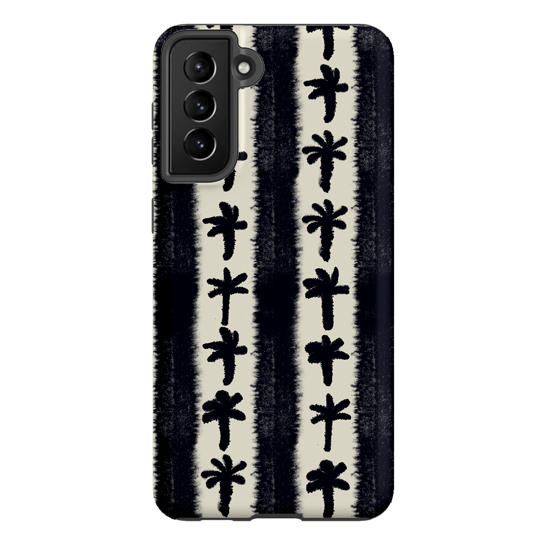 Palm Stripe Printed Phone Cases Samsung Galaxy S21 Plus / Armoured by Desmond & Dempsey - The Dairy