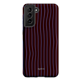 Panama Burgundy Printed Phone Cases Samsung Galaxy S21 Plus / Armoured by Apero - The Dairy