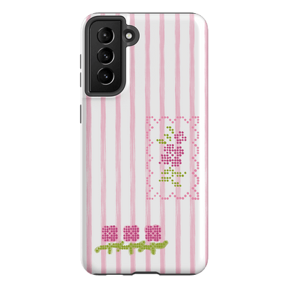 Patchwork Pink Printed Phone Cases Samsung Galaxy S21 Plus / Armoured by Kayla Carr - The Dairy