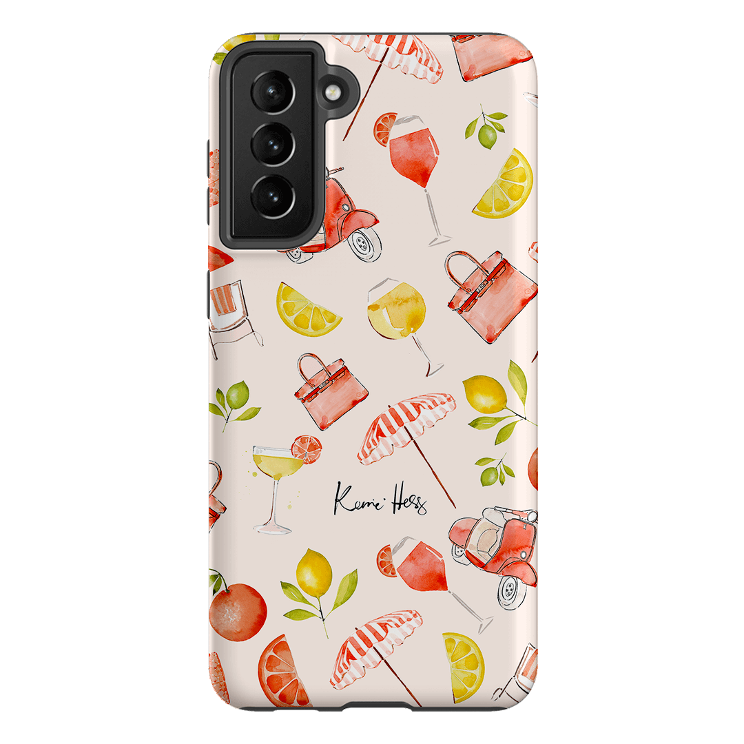 Positano Printed Phone Cases Samsung Galaxy S21 Plus / Armoured by Kerrie Hess - The Dairy
