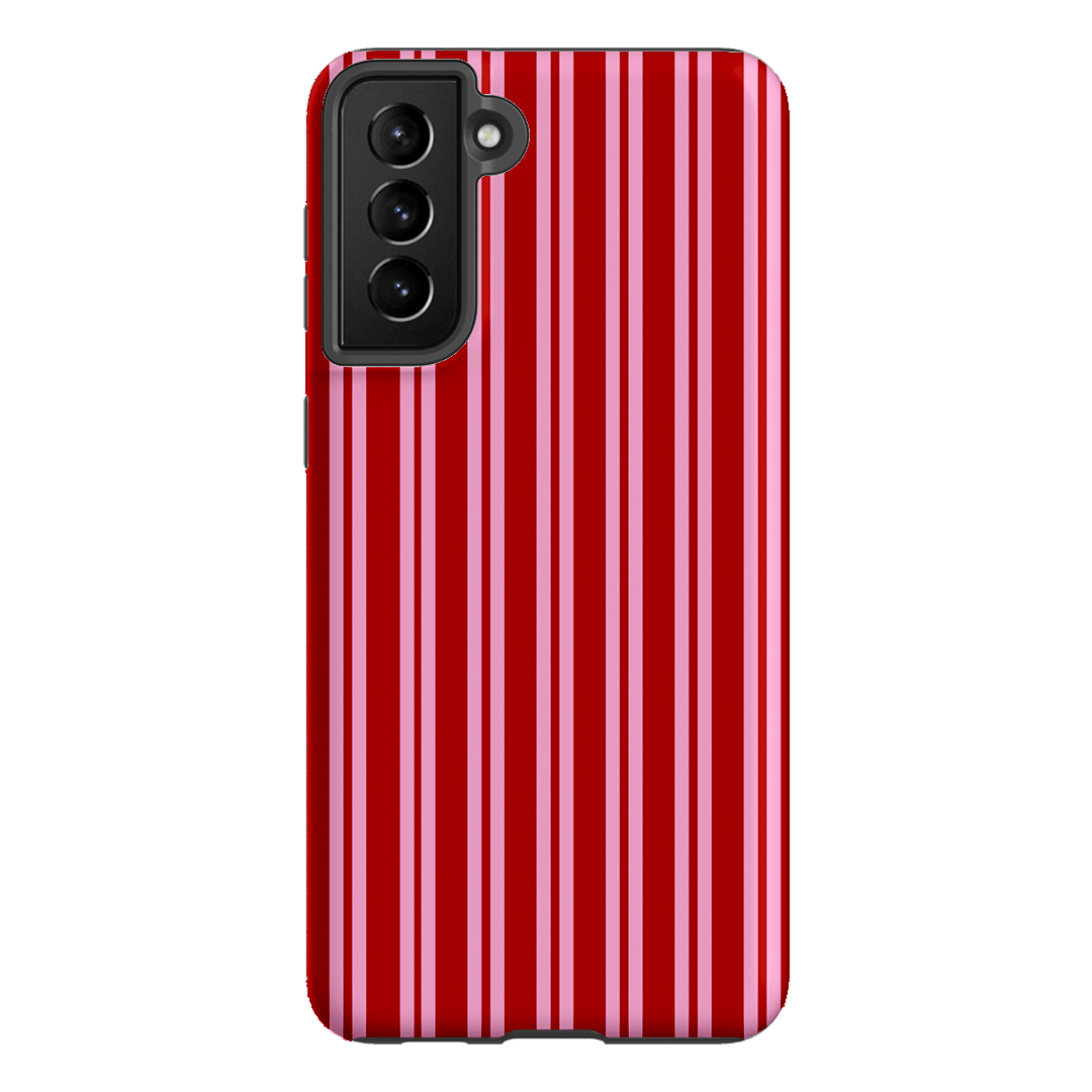 Punch Stripes Printed Phone Cases Samsung Galaxy S21 Plus / Armoured by The Dairy - The Dairy