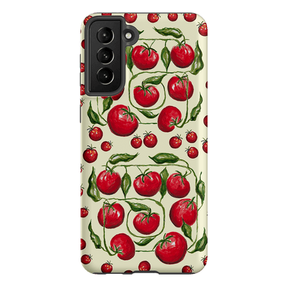 Red Tomatoes Printed Phone Cases Samsung Galaxy S21 Plus / Armoured by BG. Studio - The Dairy