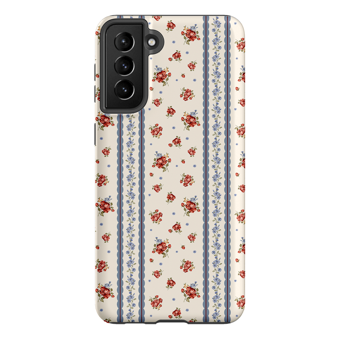 Rose Stripe Printed Phone Cases Samsung Galaxy S21 Plus / Armoured by Kasiags Art - The Dairy
