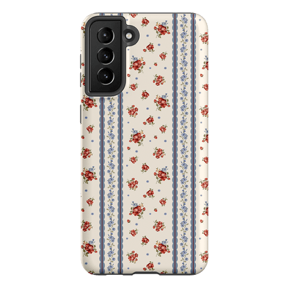 Rose Stripe Printed Phone Cases Samsung Galaxy S21 Plus / Armoured by Kasiags Art - The Dairy