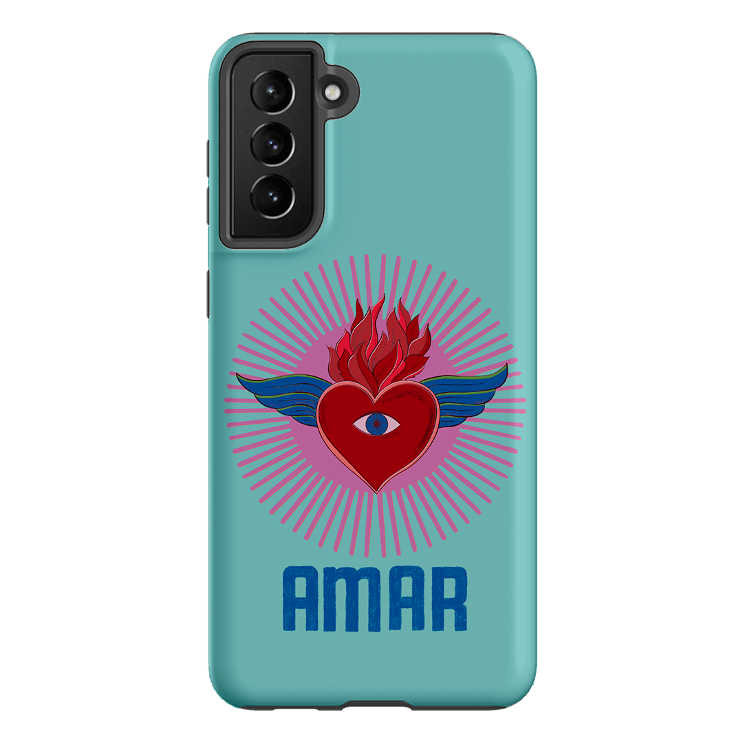 Sacred Heart Printed Phone Cases Samsung Galaxy S21 Plus / Armoured by Fenton & Fenton - The Dairy