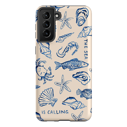 Sea Call Printed Phone Cases Samsung Galaxy S21 Plus / Armoured by Cass Deller - The Dairy