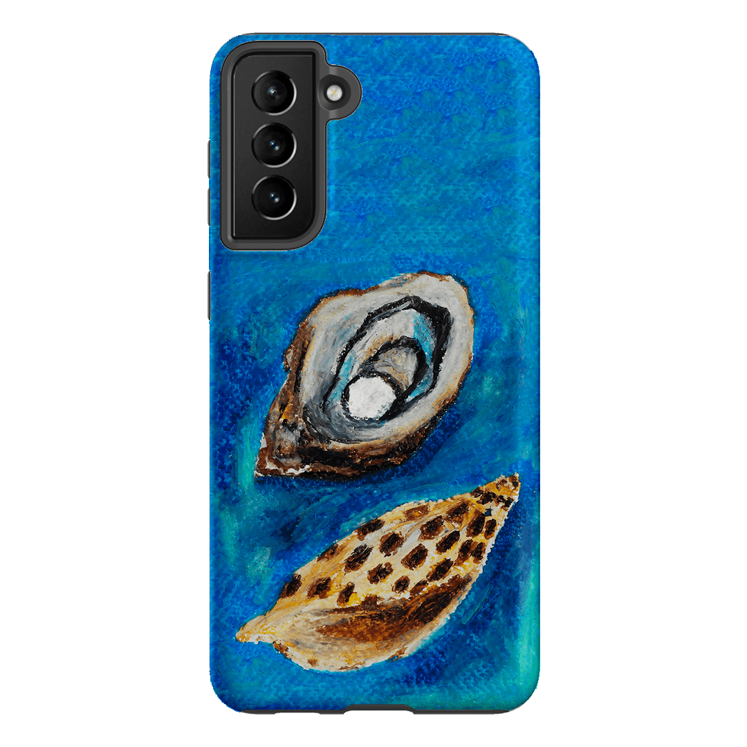 Sea Shells Printed Phone Cases Samsung Galaxy S21 Plus / Armoured by Lisa Hu - The Dairy