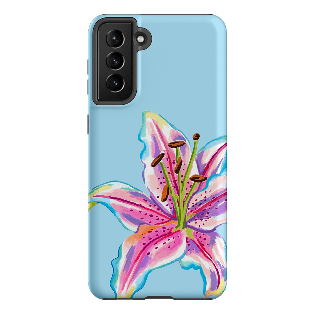 Sky Lily Printed Phone Cases Samsung Galaxy S21 Plus / Armoured by Femke Studio - The Dairy