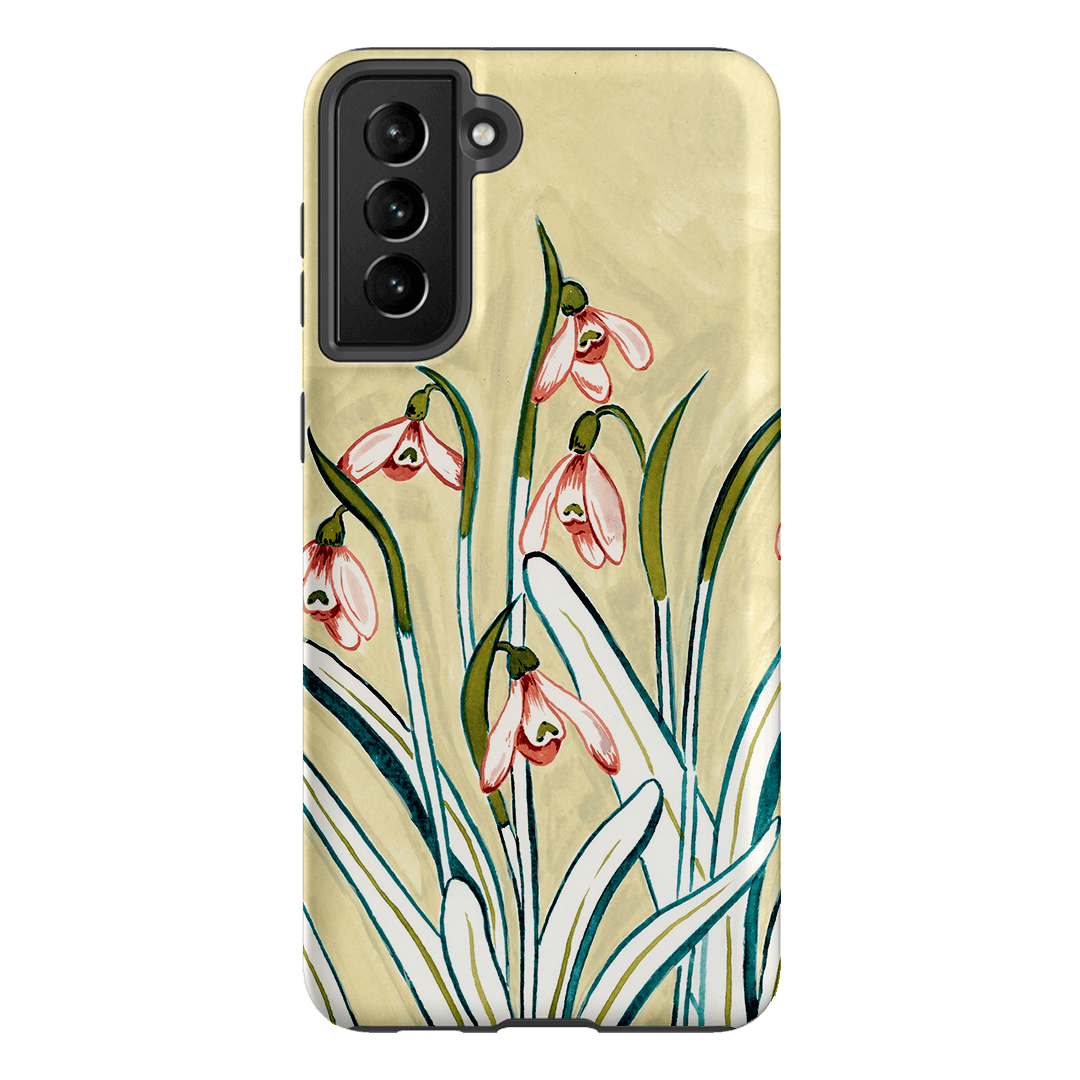 Snowdrop Printed Phone Cases Samsung Galaxy S21 Plus / Armoured by Ellie Mae - The Dairy