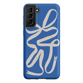 Something Blue Ribbon Printed Phone Cases Samsung Galaxy S21 Plus / Armoured by Jasmine Dowling - The Dairy