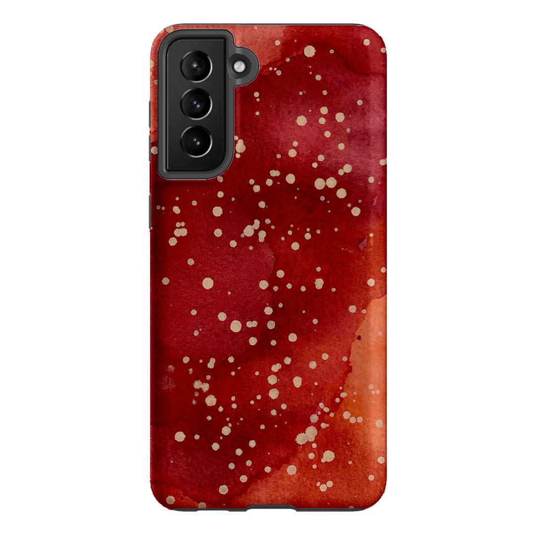 Spotty Rust Printed Phone Cases Samsung Galaxy S21 Plus / Armoured by The Dairy - The Dairy