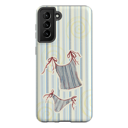 Stripe Tankini Printed Phone Cases Samsung Galaxy S21 Plus / Armoured by Kayla Carr - The Dairy