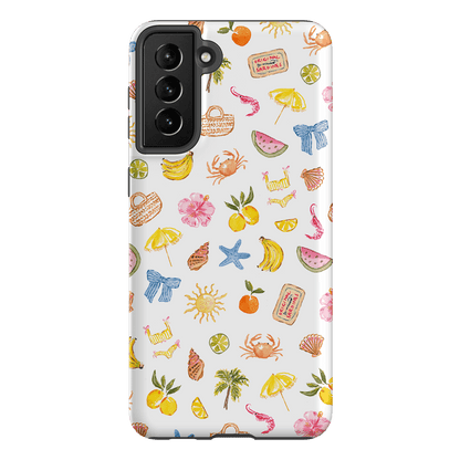 Summer Icons Printed Phone Cases Samsung Galaxy S21 Plus / Armoured by Cass Deller - The Dairy