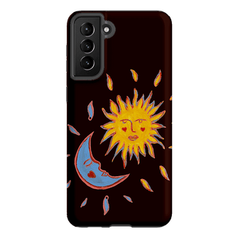 Sun & Moon Plum Printed Phone Cases Samsung Galaxy S21 Plus / Armoured by BG. Studio - The Dairy
