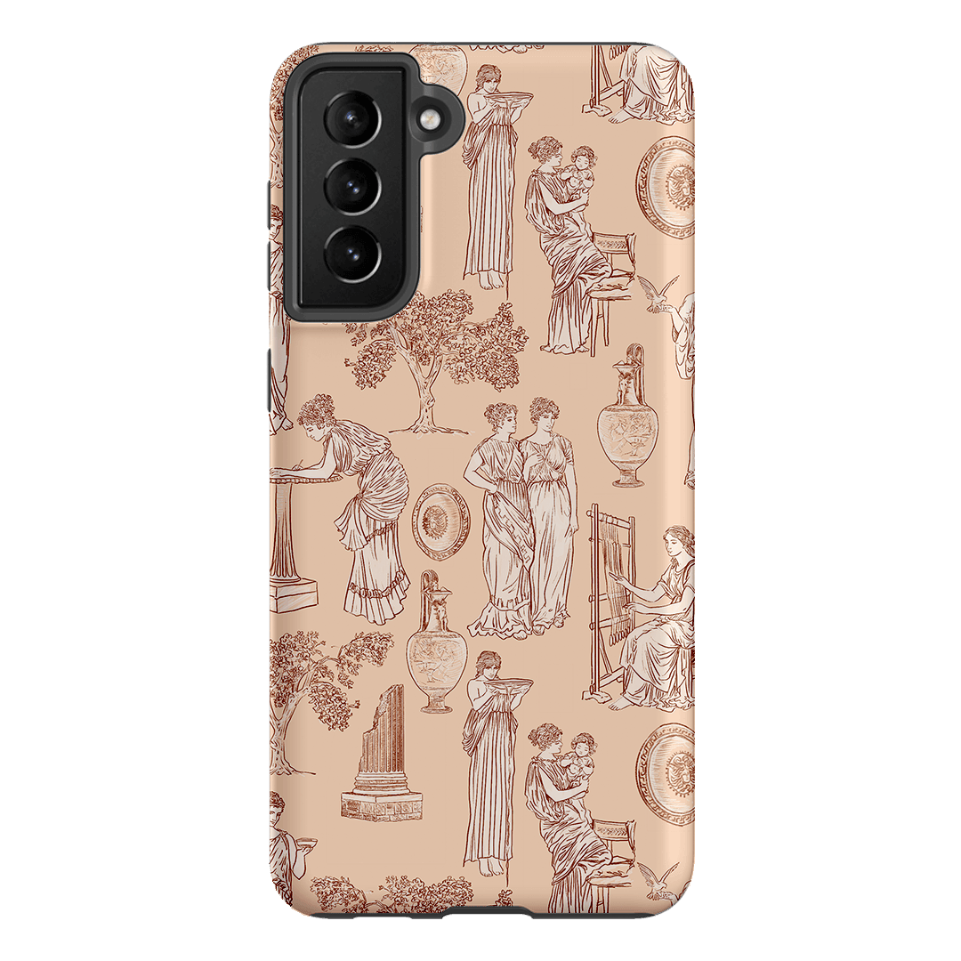 Symposium Rosewater Printed Phone Cases Samsung Galaxy S21 Plus / Armoured by Veronica Tucker - The Dairy