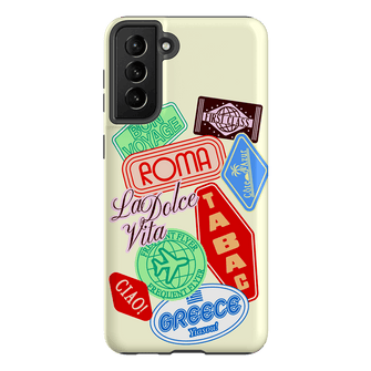 Well Travelled Printed Phone Cases Samsung Galaxy S21 Plus / Armoured by The Dairy - The Dairy