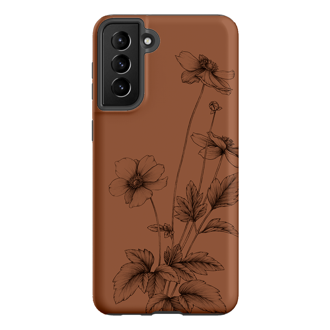 Windflowers Study Printed Phone Cases Samsung Galaxy S21 Plus / Armoured by Typoflora - The Dairy