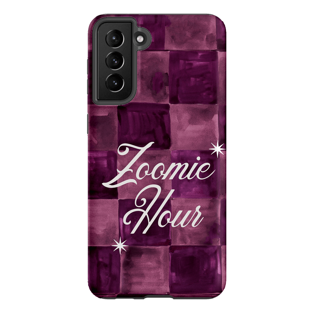 Zoomie Hour Cherry Printed Phone Cases Samsung Galaxy S21 Plus / Armoured by Lisa Hu - The Dairy