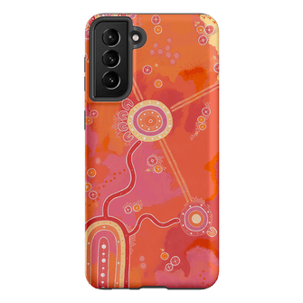 Across The Land Printed Phone Cases Samsung Galaxy S21 Plus / Armoured by Nardurna - The Dairy