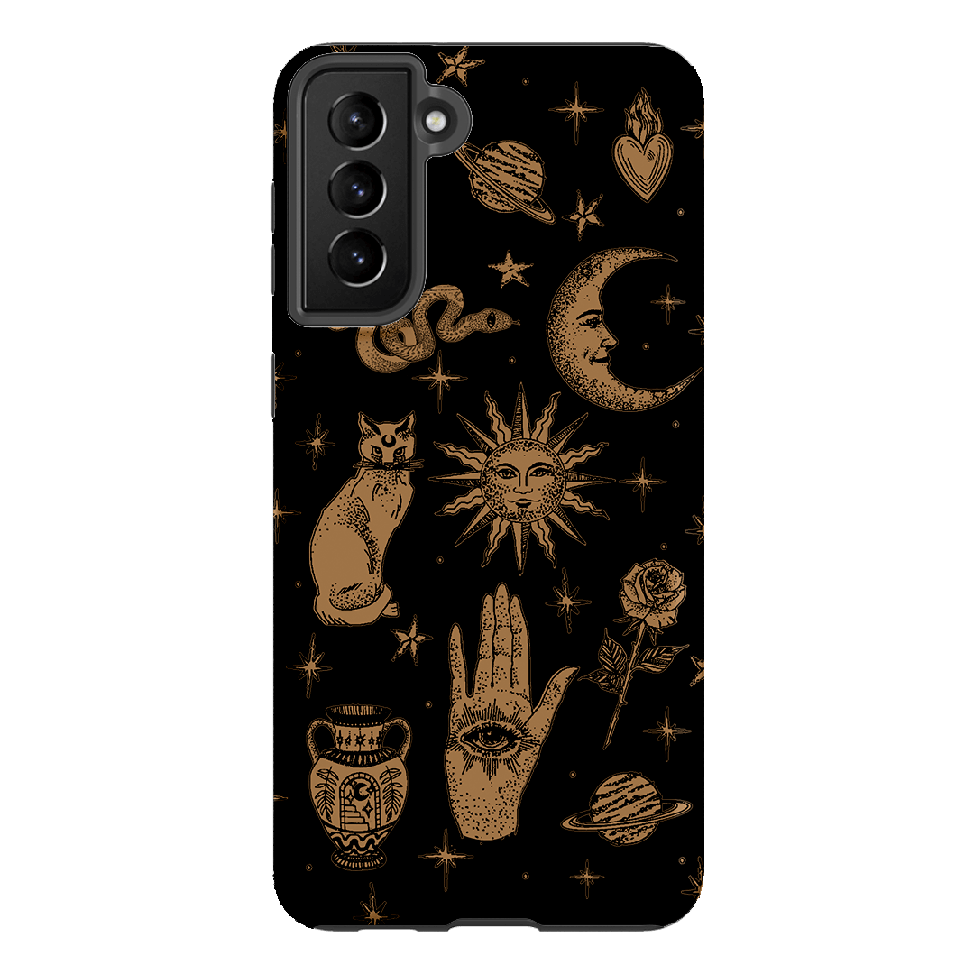 Astro Flash Noir Printed Phone Cases Samsung Galaxy S21 Plus / Armoured by Veronica Tucker - The Dairy