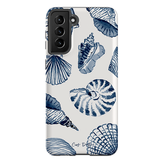 Blue Shells Printed Phone Cases Samsung Galaxy S21 Plus / Armoured by Cass Deller - The Dairy