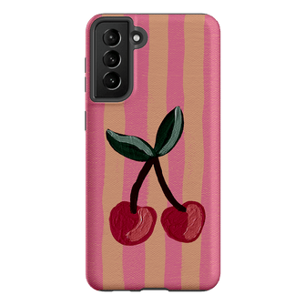 Cherry On Top Printed Phone Cases Samsung Galaxy S21 Plus / Armoured by Amy Gibbs - The Dairy