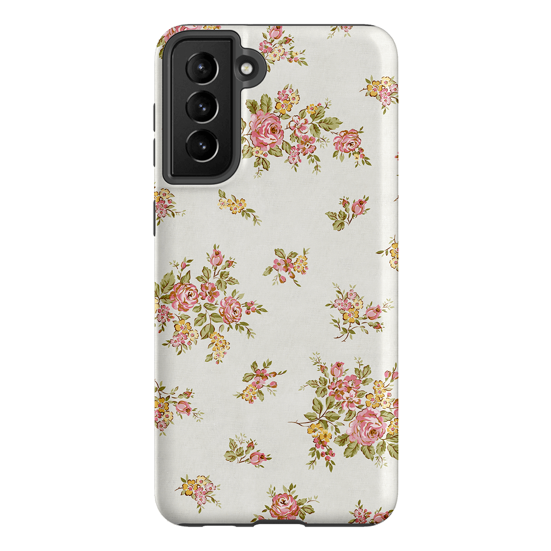 Della Floral Printed Phone Cases Samsung Galaxy S21 Plus / Armoured by Oak Meadow - The Dairy