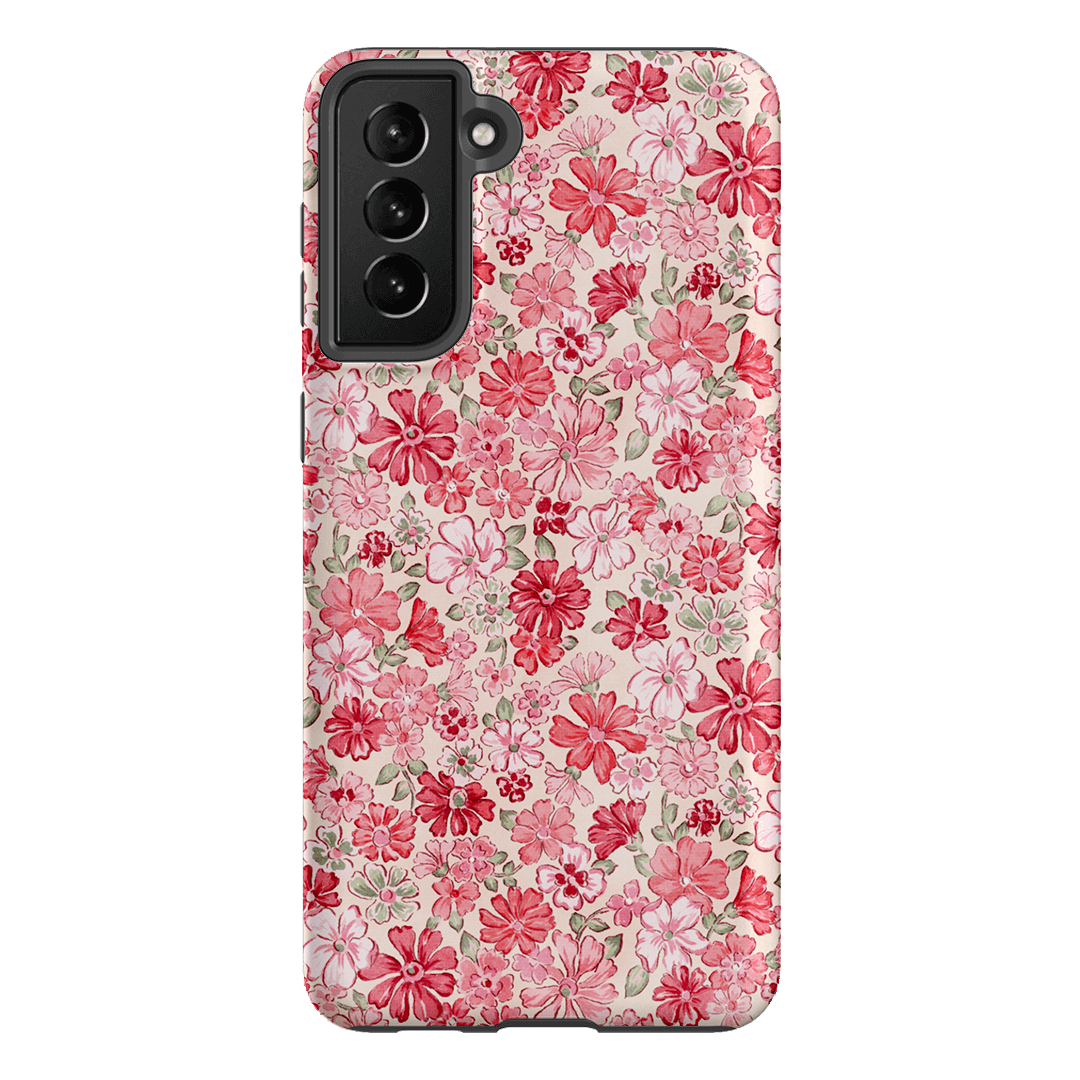 Strawberry Kiss Printed Phone Cases Samsung Galaxy S21 Plus / Armoured by Oak Meadow - The Dairy