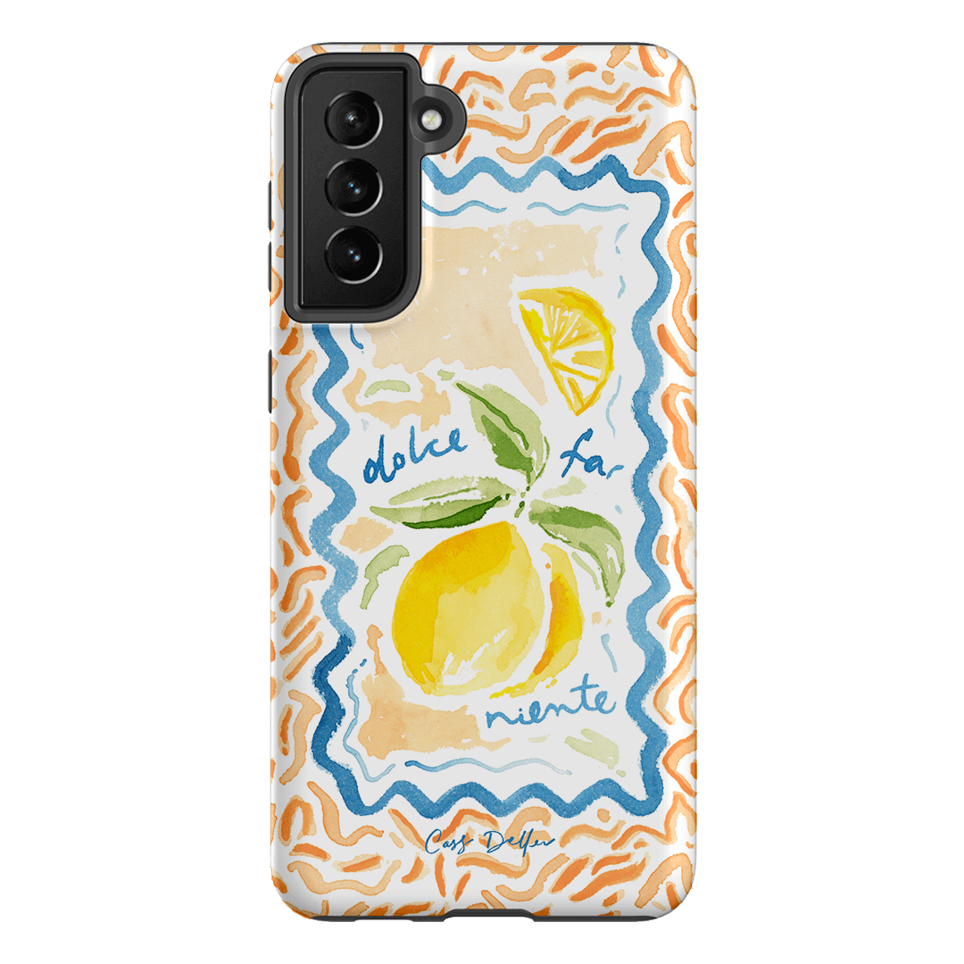 Dolce Far Niente Printed Phone Cases Samsung Galaxy S21 Plus / Armoured by Cass Deller - The Dairy