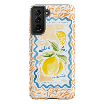 Dolce Far Niente Printed Phone Cases Samsung Galaxy S21 Plus / Armoured by Cass Deller - The Dairy