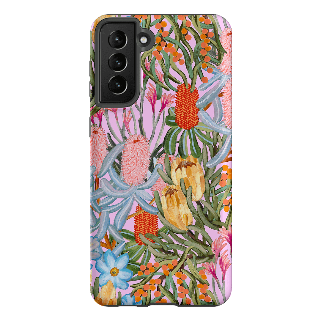 Floral Sorbet Printed Phone Cases Samsung Galaxy S21 Plus / Armoured by Amy Gibbs - The Dairy