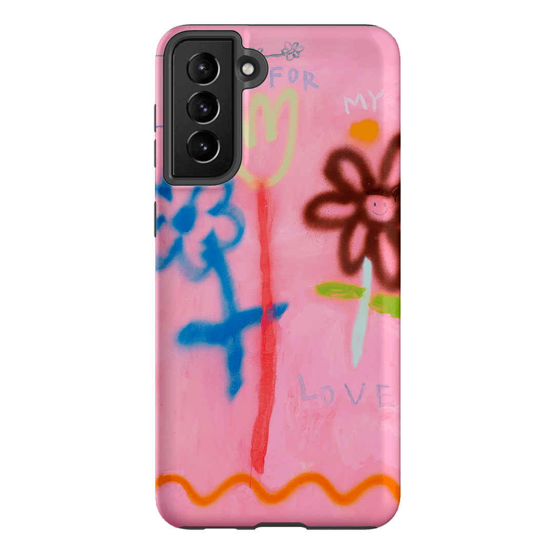 Flowers Printed Phone Cases Samsung Galaxy S21 Plus / Armoured by Kate Eliza - The Dairy