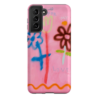 Flowers Printed Phone Cases Samsung Galaxy S21 Plus / Armoured by Kate Eliza - The Dairy