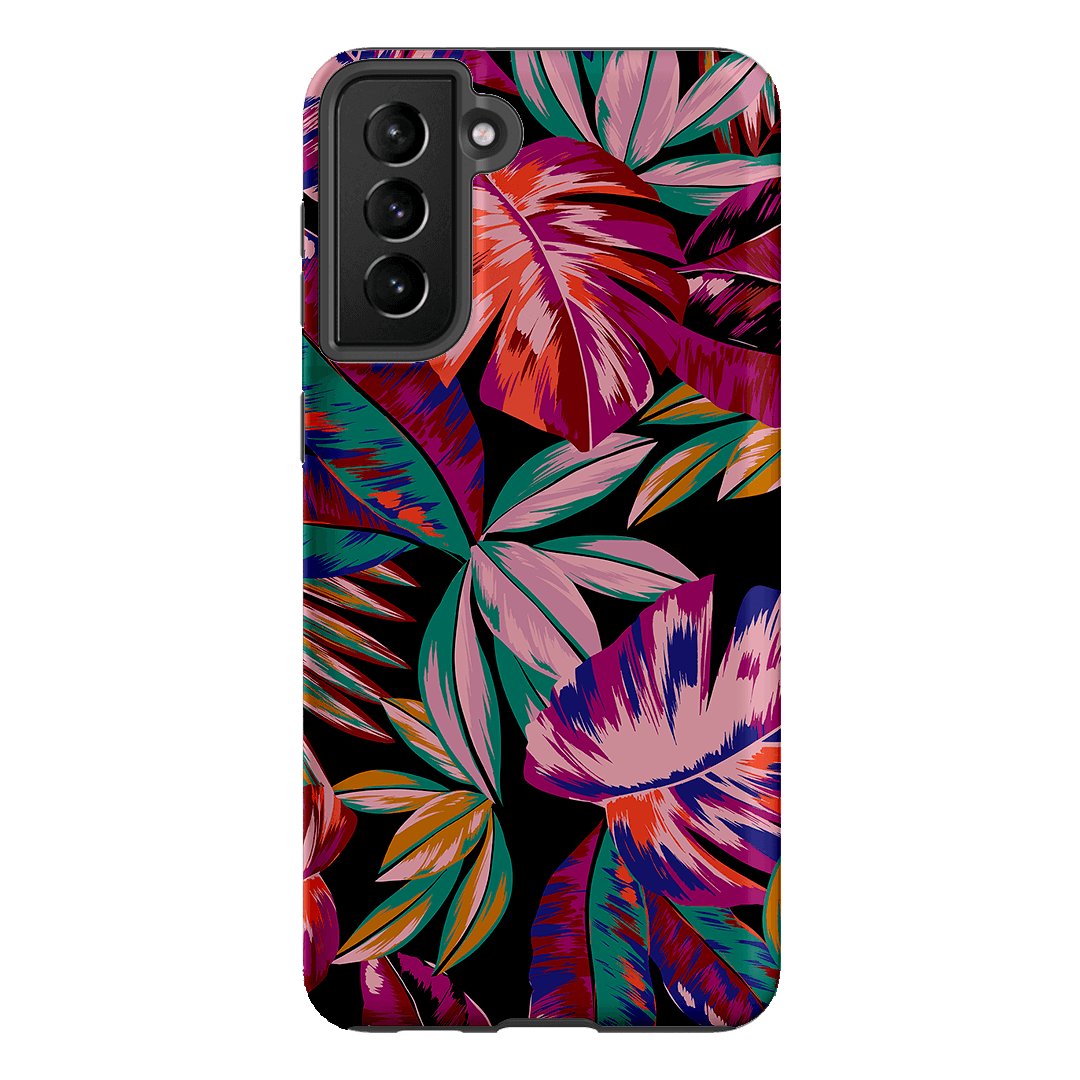 Midnight Palm Printed Phone Cases Samsung Galaxy S21 Plus / Armoured by Charlie Taylor - The Dairy