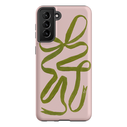 Garden Ribbon Printed Phone Cases Samsung Galaxy S21 Plus / Armoured by Jasmine Dowling - The Dairy